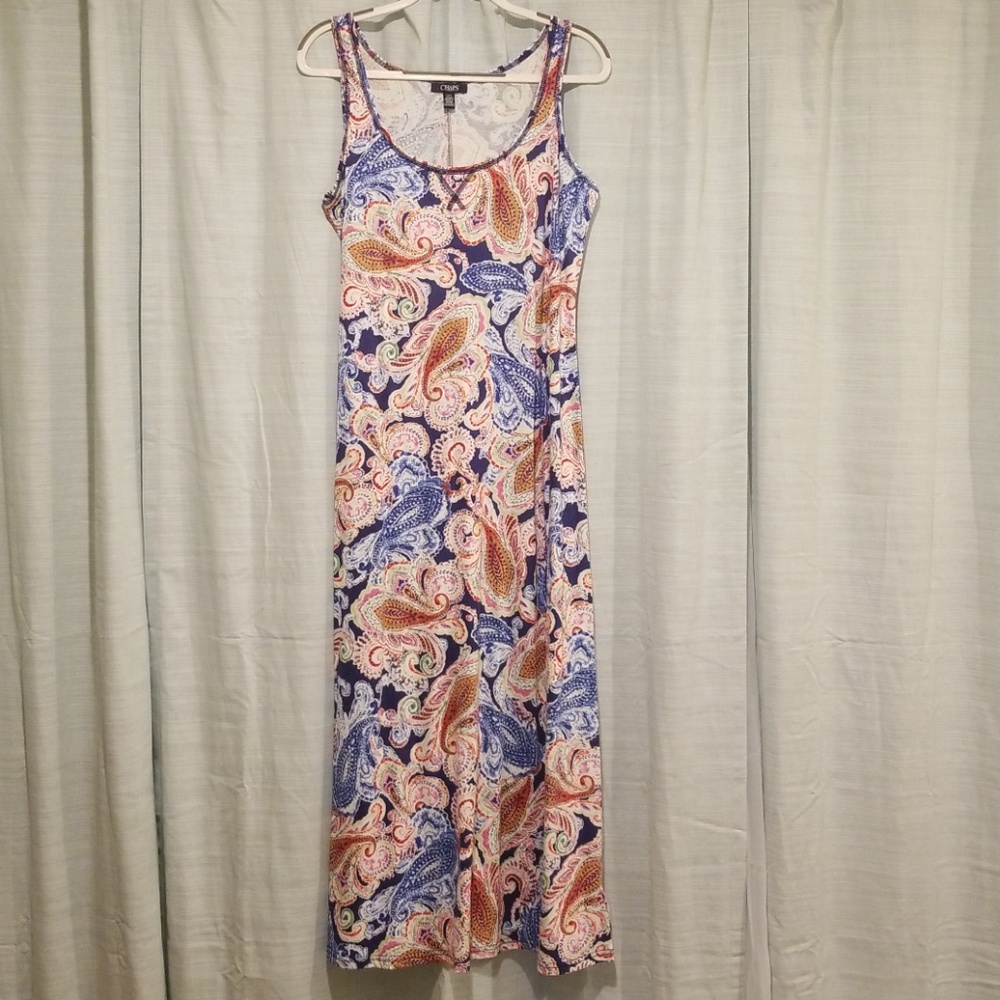 Fun and Easy Paisley Maxi Dress